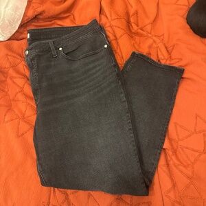 Madewell The Perfect Vintage Jean Lunar Wash Faded Black 22W